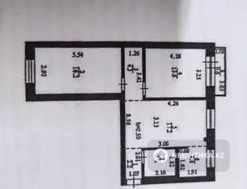 61 м², 3-комнатная квартира, этаж 2 из 5, 61 м², изображение - 14