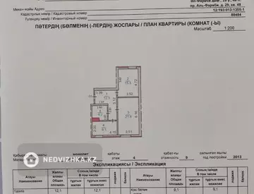 2-комнатная квартира, этаж 4 из 9, 64 м²