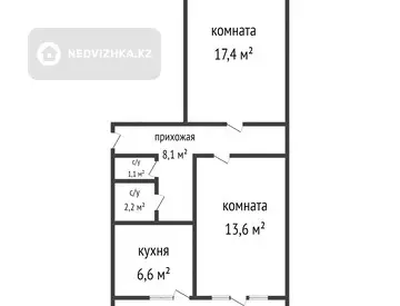 27 м², 1-комнатная квартира, этаж 3 из 5, 27 м², изображение - 9