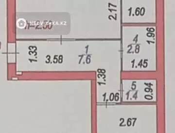 49.7 м², 2-комнатная квартира, этаж 10 из 10, 50 м², изображение - 23