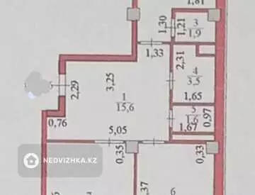 76.8 м², 2-комнатная квартира, этаж 4 из 13, 77 м², изображение - 24