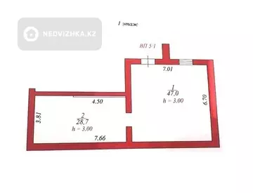 121 м², Помещение, этаж 1 из 13, 121 м², изображение - 0