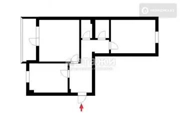 70 м², 2-комнатная квартира, этаж 6 из 10, 70 м², изображение - 13