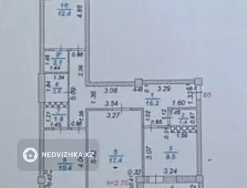 75.6 м², 3-комнатная квартира, этаж 8 из 9, 76 м², изображение - 13