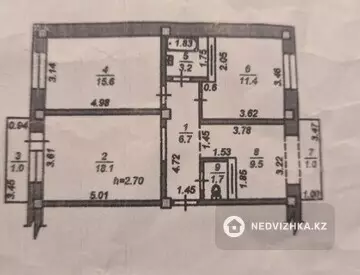 70 м², 3-комнатная квартира, этаж 5 из 5, 70 м², изображение - 14