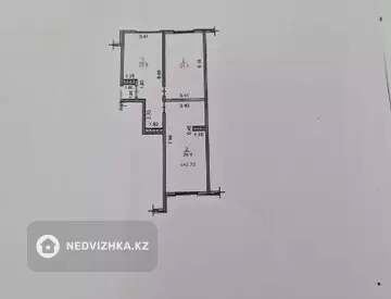 70 м², 2-комнатная квартира, этаж 7 из 7, 70 м², изображение - 10