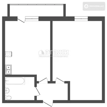 42 м², 1-комнатная квартира, этаж 6 из 10, 42 м², изображение - 7