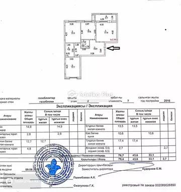 85 м², 3-комнатная квартира, этаж 2 из 6, 85 м², изображение - 1