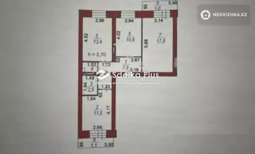 70 м², 3-комнатная квартира, этаж 4 из 9, 70 м², изображение - 7