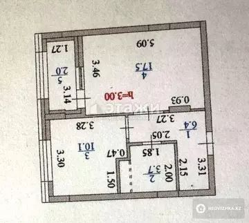 40 м², 1-комнатная квартира, этаж 8 из 9, 40 м², изображение - 16