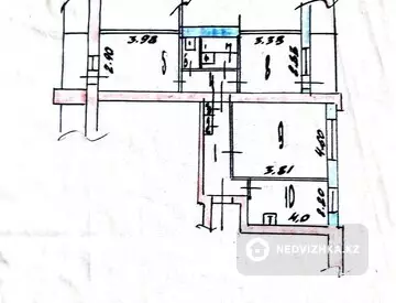 70 м², 3-комнатная квартира, этаж 5 из 9, 70 м², изображение - 10