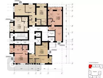 1-комнатная квартира, этаж 5 из 12, 35 м²