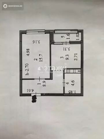 40.1 м², 1-комнатная квартира, этаж 4 из 9, 40 м², изображение - 30