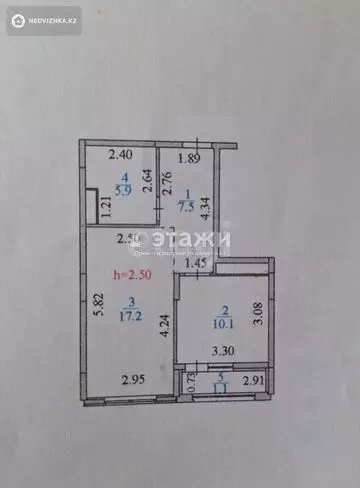 41.8 м², 1-комнатная квартира, этаж 5 из 12, 42 м², изображение - 4