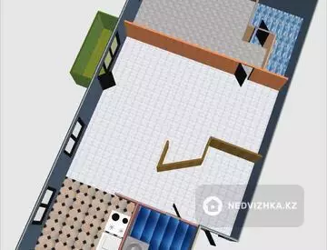 52.8 м², 2-комнатная квартира, этаж 5 из 5, 53 м², изображение - 8