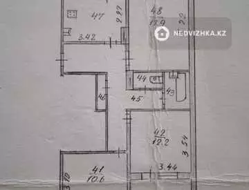 72 м², 3-комнатная квартира, этаж 7 из 9, 72 м², изображение - 12