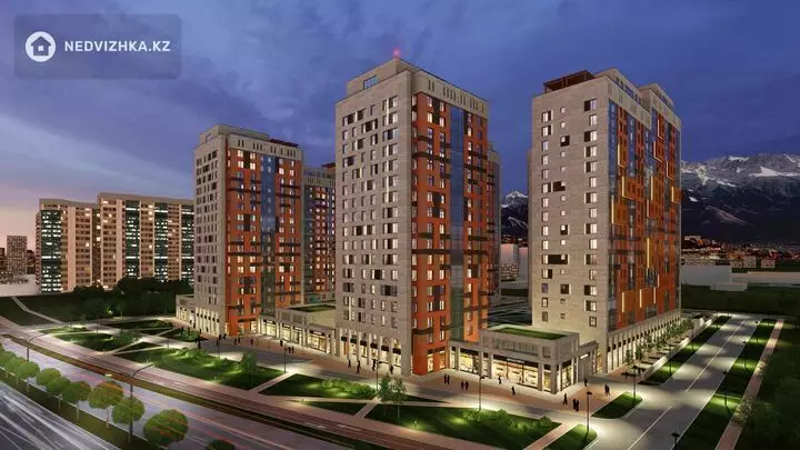 56 м², 2-комнатная квартира, этаж 18 из 20, 56 м², изображение - 1