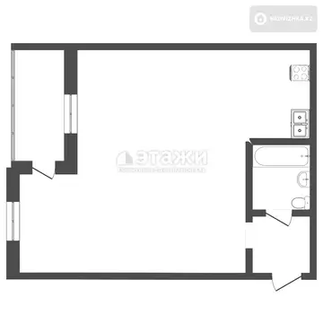 52 м², 2-комнатная квартира, этаж 4 из 5, 52 м², изображение - 12