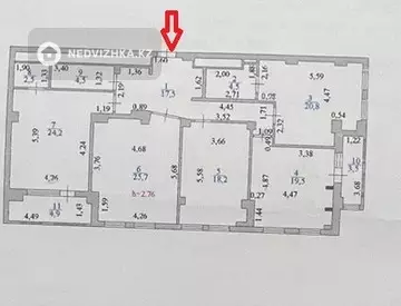 145 м², 4-комнатная квартира, этаж 14 из 36, 145 м², изображение - 21