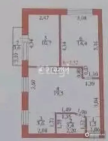 54 м², 3-комнатная квартира, этаж 4 из 5, 54 м², изображение - 15