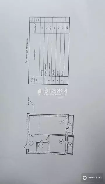 50 м², 2-комнатная квартира, этаж 6 из 7, 50 м², изображение - 16