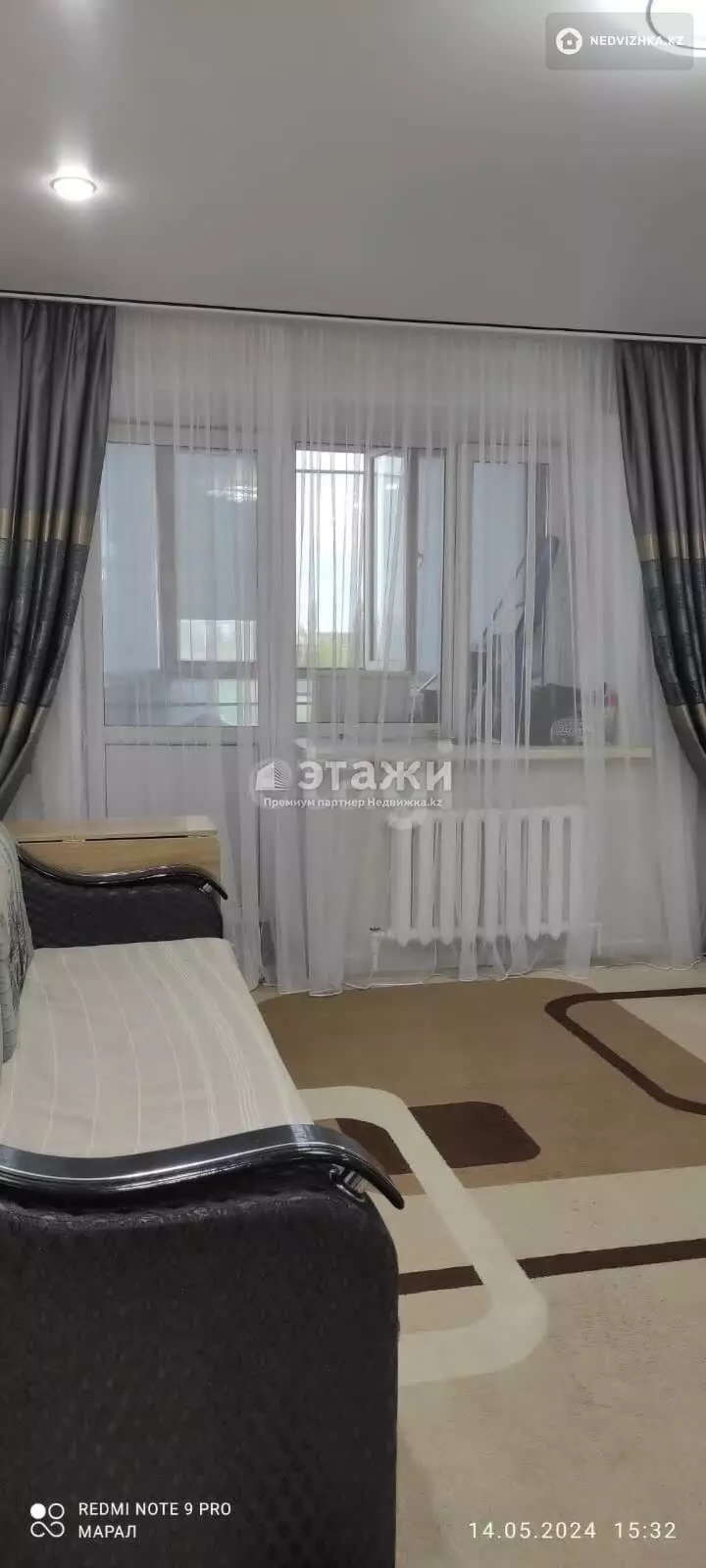 40.6 м², 1-комнатная квартира, этаж 2 из 14, 41 м², изображение - 1