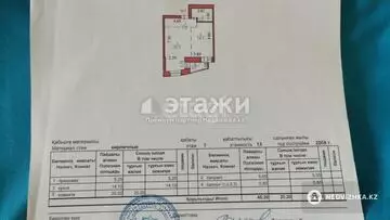 45.3 м², 1-комнатная квартира, этаж 7 из 13, 45 м², изображение - 18