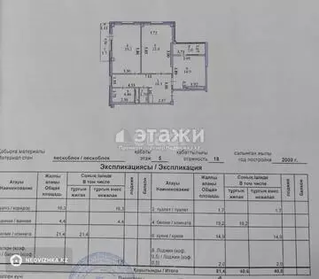 81.4 м², 2-комнатная квартира, этаж 5 из 18, 81 м², изображение - 10