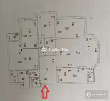 5-комнатная квартира, этаж 5 из 20, 200 м²