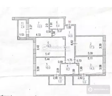 110 м², 4-комнатная квартира, этаж 10 из 16, 110 м², изображение - 3