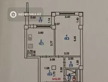 48.5 м², 1-комнатная квартира, этаж 1 из 3, 48 м², изображение - 16