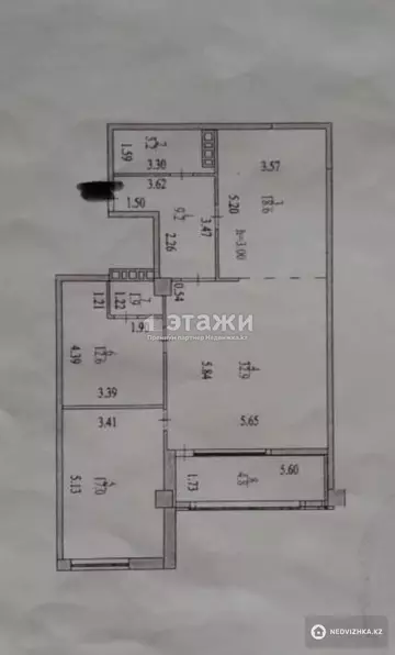 111 м², 3-комнатная квартира, этаж 5 из 14, 111 м², изображение - 20