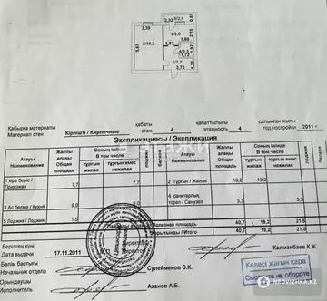 40.7 м², 1-комнатная квартира, этаж 4 из 4, 41 м², изображение - 5