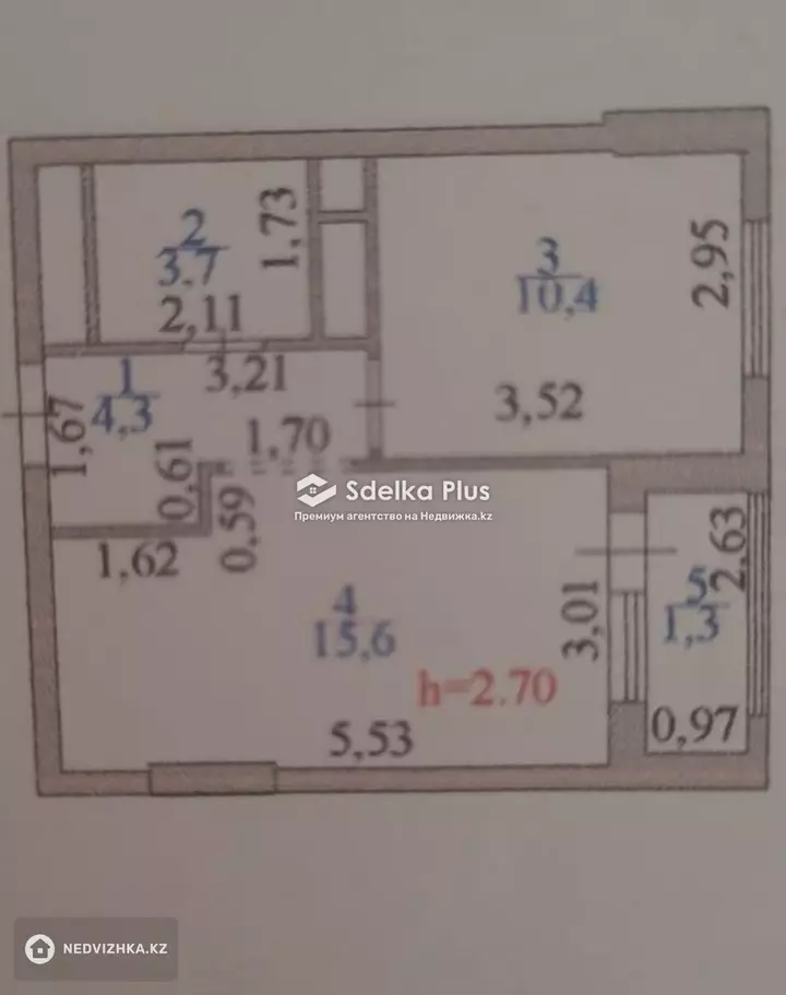 75 м², 2-комнатная квартира, этаж 8 из 12, 75 м², изображение - 1