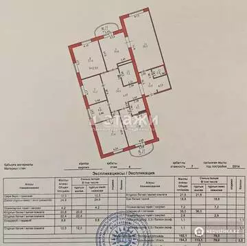 207 м², 5-комнатная квартира, этаж 4 из 7, 207 м², изображение - 38