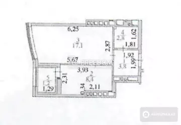 34 м², 1-комнатная квартира, этаж 15 из 18, 34 м², изображение - 6