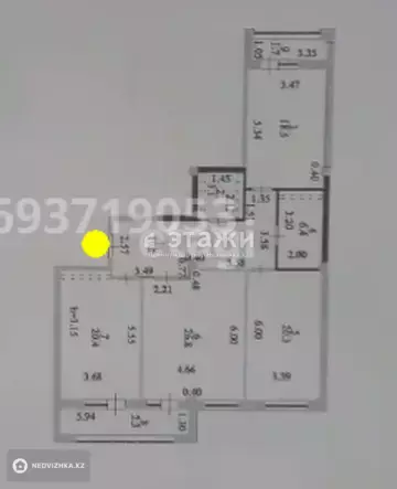 121 м², 3-комнатная квартира, этаж 8 из 8, 121 м², изображение - 0