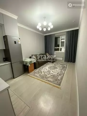 1-комнатная квартира, этаж 2 из 9, 44 м²