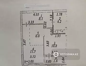 43 м², 2-комнатная квартира, этаж 11 из 12, 43 м², изображение - 10