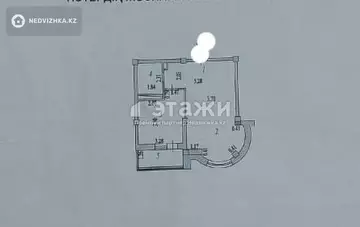 49 м², 1-комнатная квартира, этаж 14 из 15, 49 м², изображение - 2