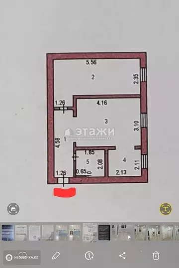 41 м², 2-комнатная квартира, этаж 1 из 5, 41 м², изображение - 16