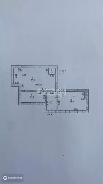 57.6 м², Офисное помещение, этаж 1 из 12, 58 м², изображение - 4