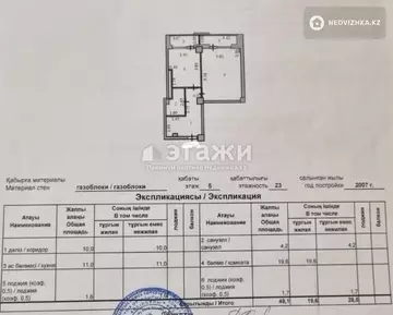 48.1 м², 1-комнатная квартира, этаж 5 из 23, 48 м², изображение - 11