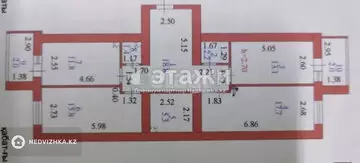 90 м², 3-комнатная квартира, этаж 2 из 12, 90 м², изображение - 1