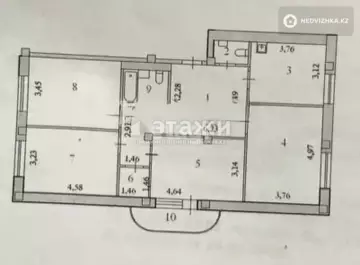 104 м², 4-комнатная квартира, этаж 5 из 15, 104 м², изображение - 24