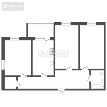 110.7 м², 3-комнатная квартира, этаж 15 из 16, 111 м², изображение - 12
