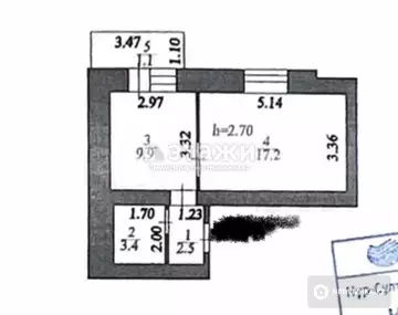 34 м², 1-комнатная квартира, этаж 10 из 15, 34 м², изображение - 24