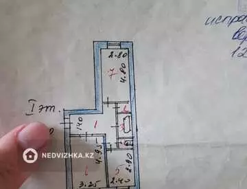 50.2 м², 2-комнатная квартира, этаж 1 из 5, 50 м², изображение - 18