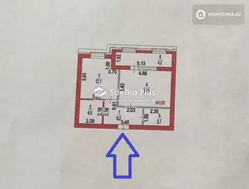 47 м², 1-комнатная квартира, этаж 2 из 6, 47 м², изображение - 0