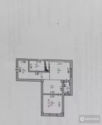 45 м², 2-комнатная квартира, этаж 15 из 17, 45 м², изображение - 30